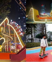 宜家附近新修的免费儿童乐园,目测要火!