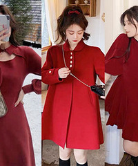 红色过年服大推荐!内搭外套都有