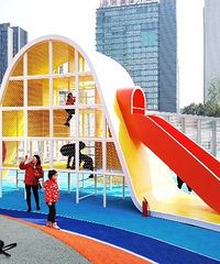 最近新开了一个免费儿童乐园,逛街拍照遛娃一次搞定~
