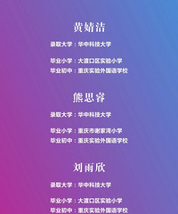 一外2021升学喜报七:3名学生保送华中科技大学!