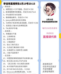 �����1.19ֱ��Ԥ�棬��Ʒ�嵥����