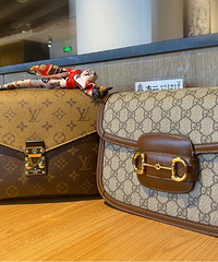 LV邮差包和Gucci 1955来个对比