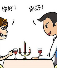 相亲碰到照片和本人完全就是2个人的,当时我都想吃跑堂了