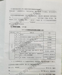 大渡口区小学四年级语文期末测试卷子,作文考的写封信