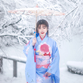 在仙女山拍雪景写真