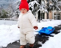 这趟赚了!去武陵山遇到大雪