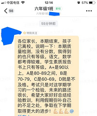 小学生家长来说说,你们学校怎么打素质报告册的成绩等级?