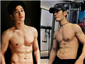 黄晓明6块腹肌抢眼