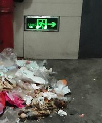 小区撤掉垃圾桶后……
