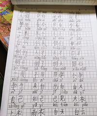 寒假接近尾声了,一年级儿子一个假期的成果