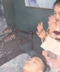 我去体验了古风采耳