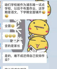 上海6个区试点选取十二所中小学不留作业,苦的是家长