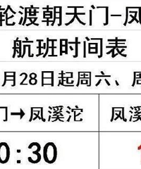 朝天门至大竹林观光轮渡,复航!