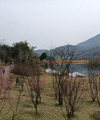 灿烂春光铜梁玄天湖骑行漫游