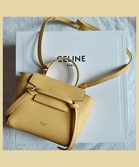Celine pico 新出的花粉黄,超级喜欢,感觉非常春天