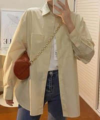 优衣库早春衬衫,奶油油的感觉,太舒服了
