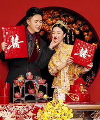 我把婚纱照发到朋友圈以后,朋友圈炸了