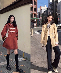 18套适合高个子女生的初春穿搭