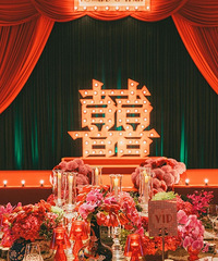 喜庆又复古的老上海主题婚礼