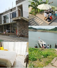 长寿湖这座小岛民宿,200多还包三餐