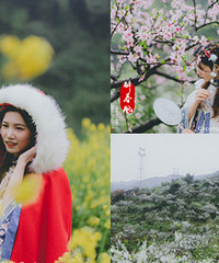 下雨都超美的乡村踏青游,怎么拍都好看