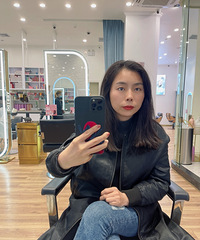 终于烫了想很久的满头卷,好有复古味道