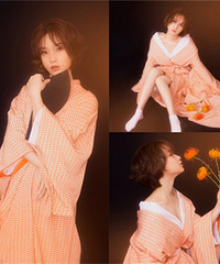 我太爱这组和服写真了!就是日本软妹子的感觉