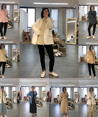 这家店的衣服没想到孕妇都能穿,镇店之宝的白西装太显瘦了