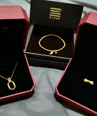 婚礼三金,只要好看就行,我这一套下来才一万出头