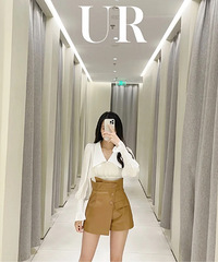 UR试了两套好看的衣服,春季超气质复古浪漫穿搭【就是爱国货】