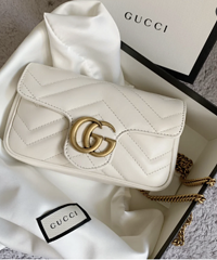 Gucci supermini 白色还是焦糖色?