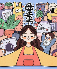 【重庆购物狂&同类社摄影】晒出和妈妈的合影,送妈妈“C”位出