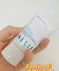 防晒霜ALLLE使用感分享,很油又糊脸