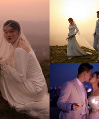 我的婚纱照连原片都美爆了,性价比也高
