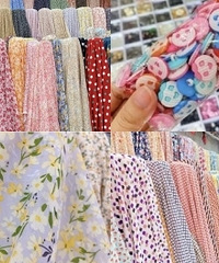 逛重庆最大布料市场,碎花布料才10元