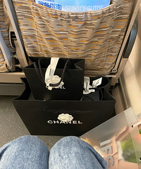 专门坐高铁去取回我的Chanel 19 小号