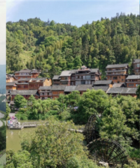 高铁直达的侗寨,350能住度假酒店