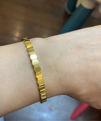 六福珠宝蜂巢手镯,不输周大福的蜂巢!比周大福的更好!