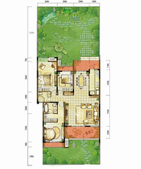 60万装146平+140平花园,说说柜子、地板和瓷砖的选购
