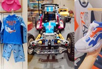 管管打探来福士购物中心儿童节礼物