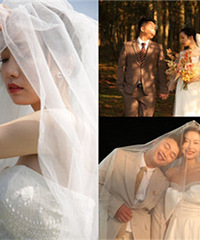 婚纱照原片都很满意,还都说我老公像杜海涛