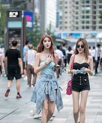 最新成都太古里街拍,打望漂亮小姐姐的夏季穿搭