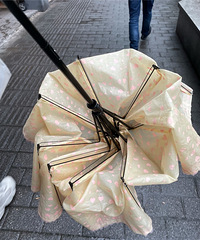 朋友说我这个雨伞太丑,是她肯定没得勇气打出去!你们觉得呢