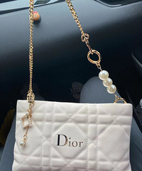 Dior白色长形化妆包改造,圆饼包的同系列,一看就会