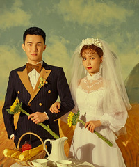 把婚纱照拍成油画是什么感想