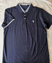 150元买3件爸爸的衣服,还含桑蚕丝,手感舒服太满意啦!