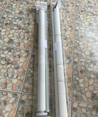 这种免打孔的窗帘真是方便美观,尺寸定做,遮光效果也很棒