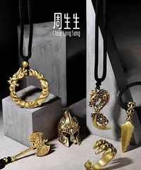 重庆万象城B1楼周生生七夕活动,黄金克减30+工费7折