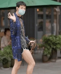 成都人民好敢穿呀!街拍有名的城市,穿衣很包容