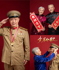 10年拍了4次全家福,走过钻石婚的他们依然相爱